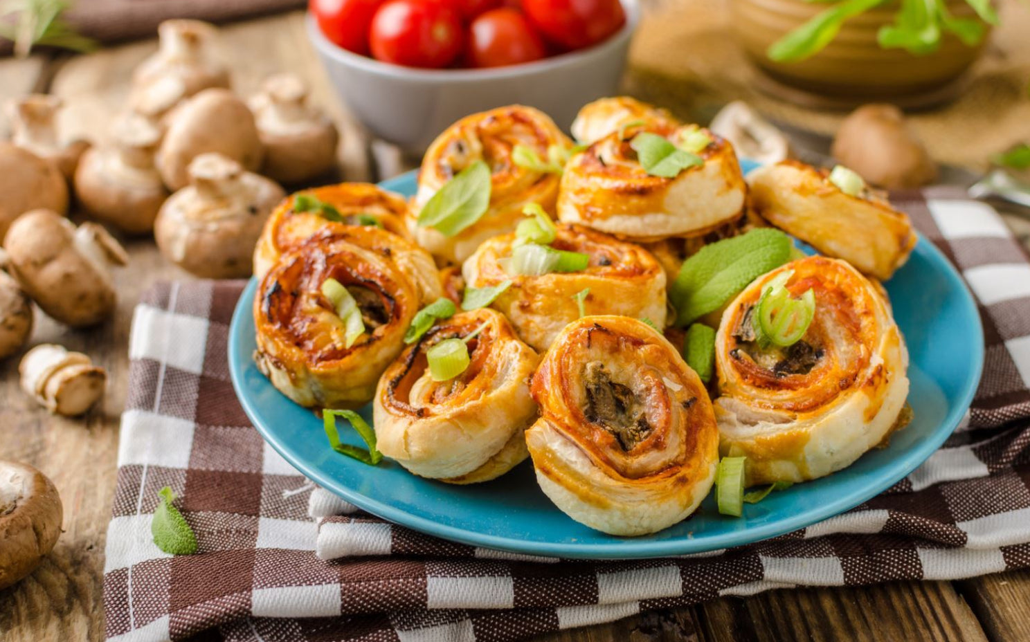 Air Fryer Pizza Puffs - 100g Protein – SturdySauce