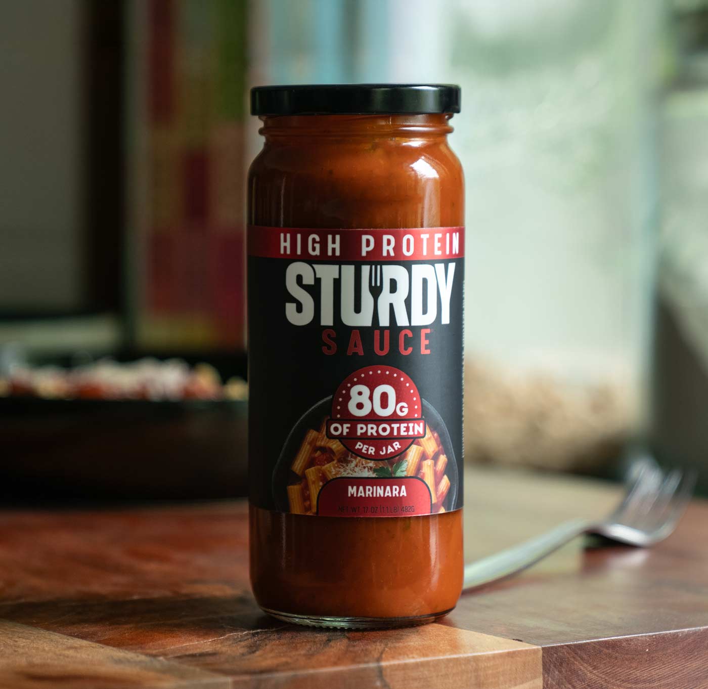 Jar of Sturdy Sauce Marinara flavor