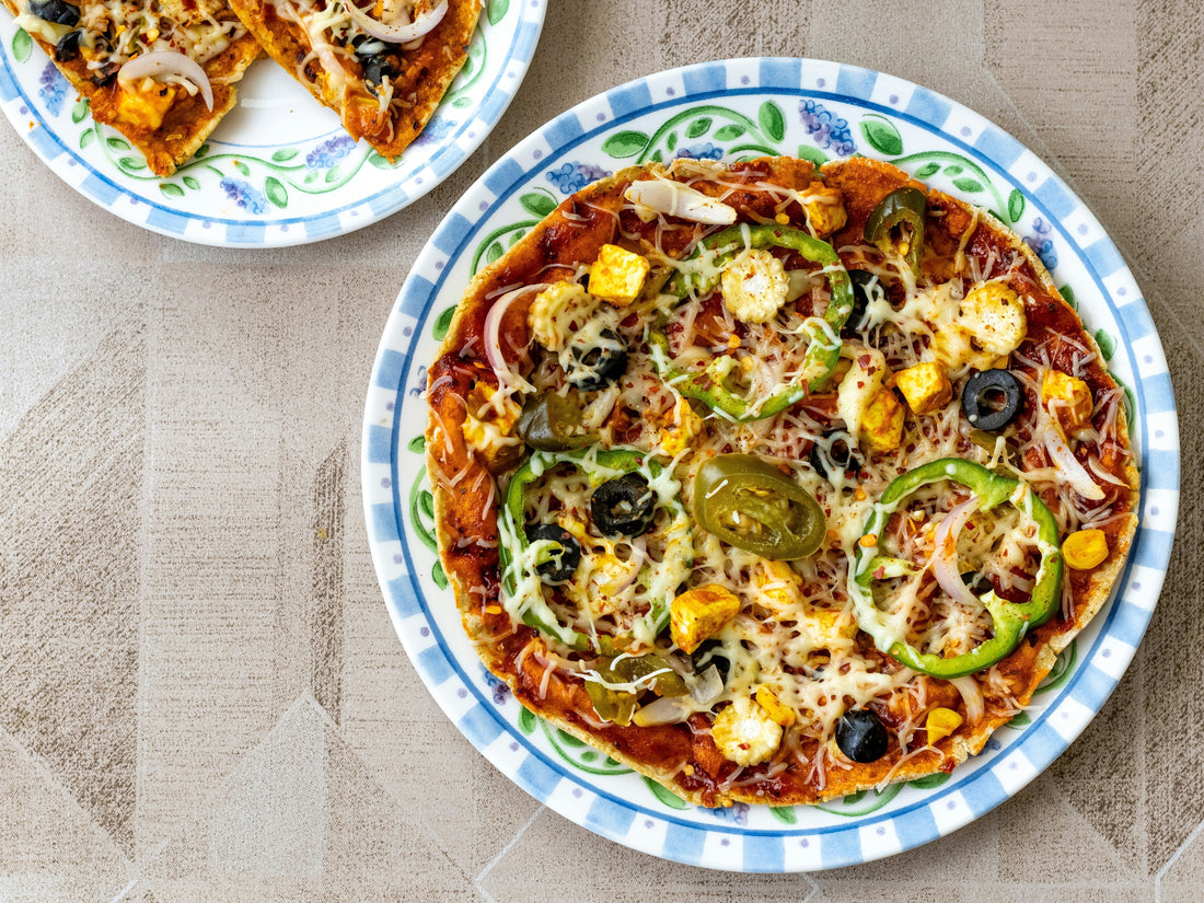 Tasty High-Protein Homemade Pizza with Store-Bought Dough - 36g Protein