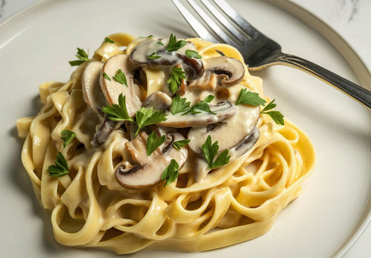 Garlic Herb Pasta Meal Prep – 44g Protein