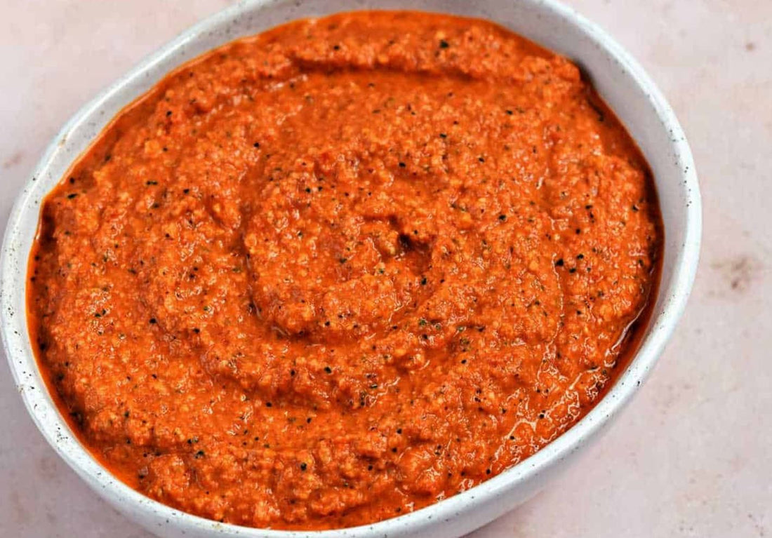 Healthy High-Protein "Pesto-Red" Hybrid