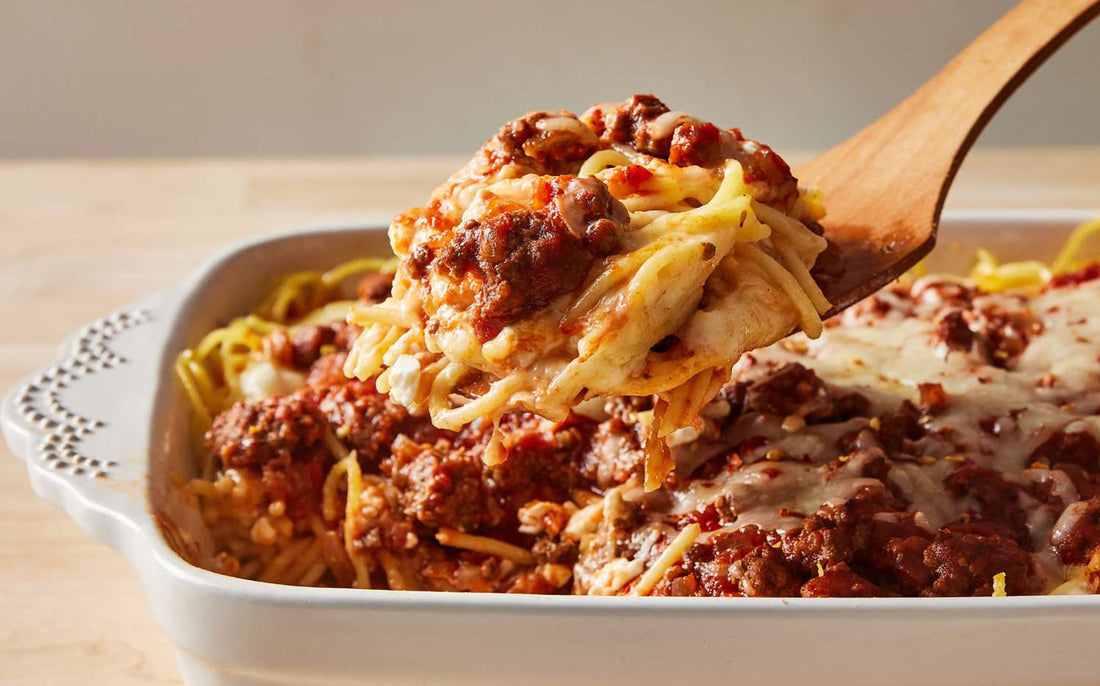 High-Protein Baked Spaghetti—Ultra Easy!